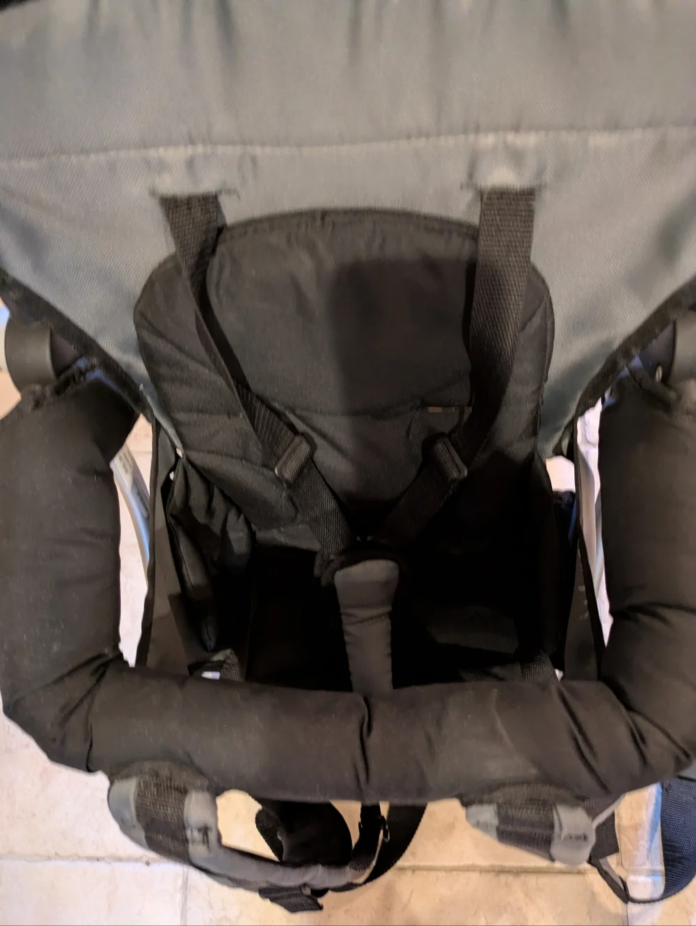 Chicco SmartSupport Backpack Carrier Gray/ Black Aluminum Lightweight - Picture 11 of 11